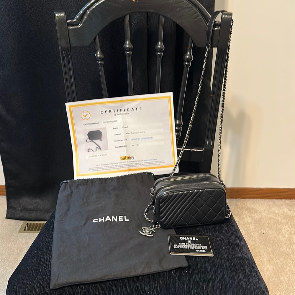 Chanel mini camera bag
